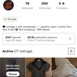 Striped Collared Top